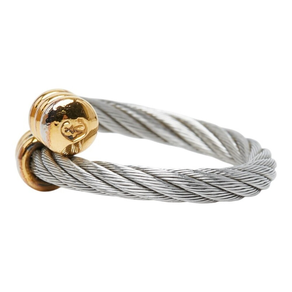 Philippe Charriol CHARRIOL Celtic Wire Ring, Silver, Gold, Stainless Steel Pl... - Picture 3 of 7